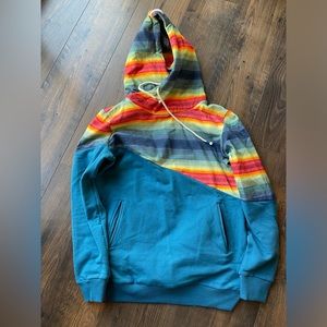 Ampersand Ave Cowl-neck Hooded Sweatshirt